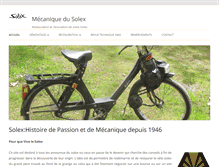 Tablet Screenshot of mecaniquedusolex.com